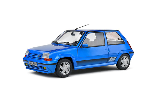 SOLIDO Renault 5 GT TURBO MK2 1989 | Bleu Lumiere 1:18