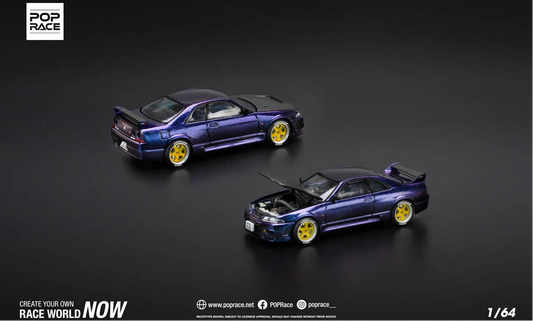 POP RACE Nissan Skyline (R33) NISMO 400R 1997 | 1:64