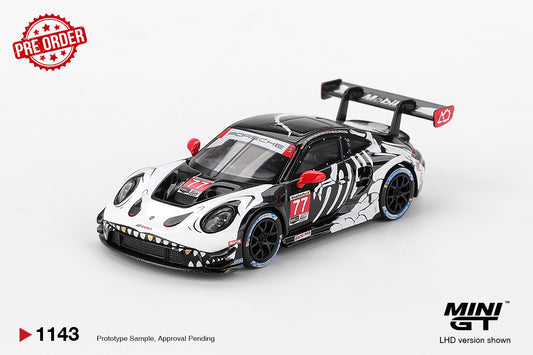 MINI GT Porsche 911 GT3-R #77 AO Racing Petit Le Mans | 1143 - PRE ORDER