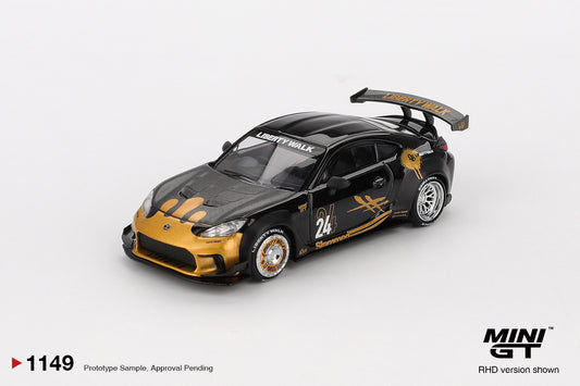 MINI GT Toyota GR86 LB Nation Black / Gold | 1149