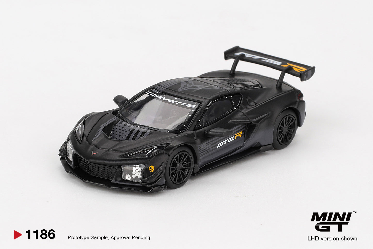 MINI GT Chevrolet Corvette Z06 GT3.R Road America Test Car | 1186