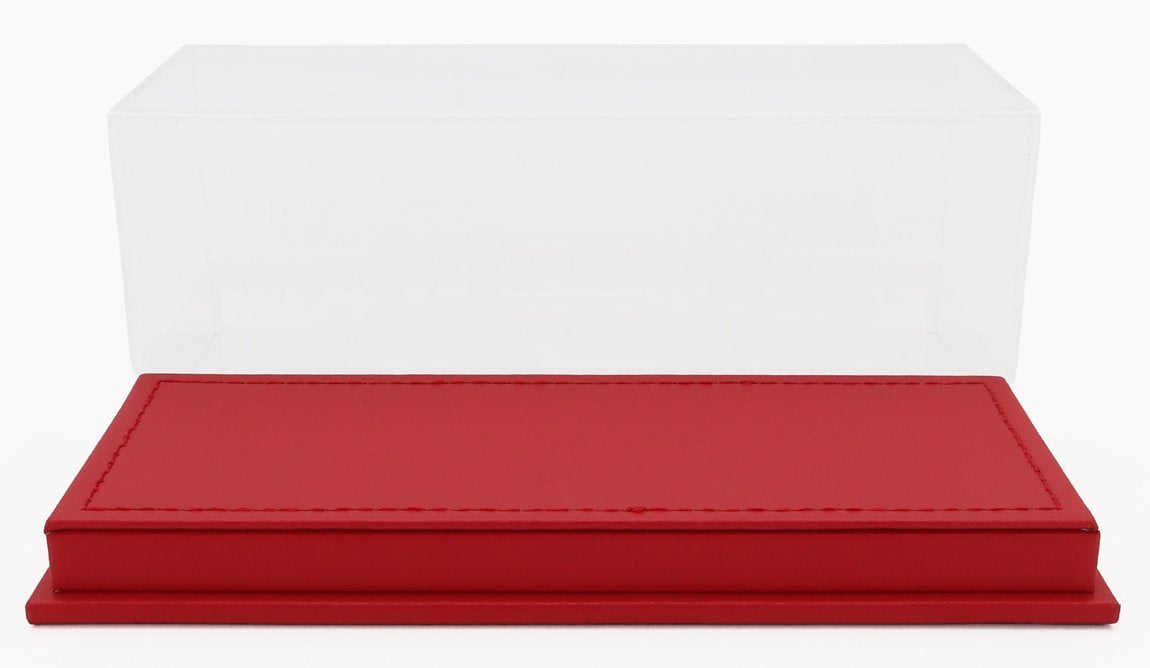 LUXBOX Teca Display per Scala 1:43 | Base Rossa
