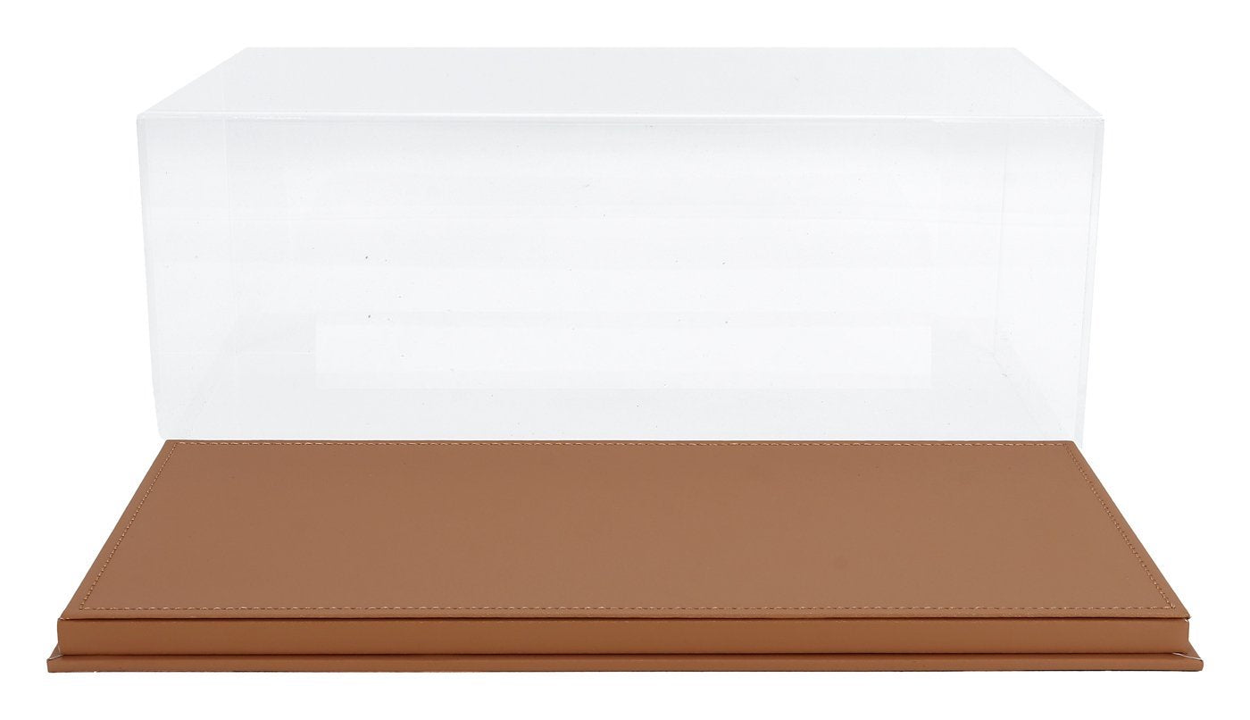 LUXBOX Teca Display per Scala 1:18 | Base Beige