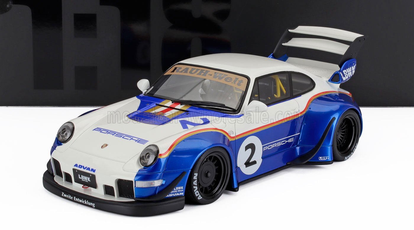 GT-SPIRIT Porsche 911 (993) RWB Liberty Walk 2004 | 1:18