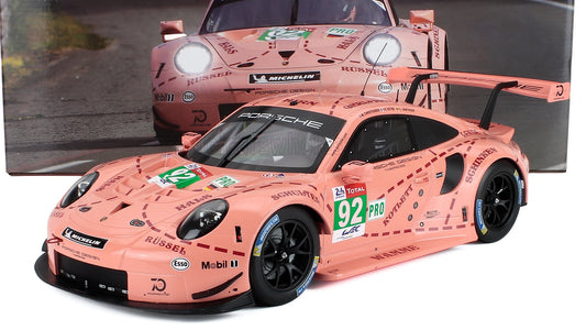 IXO MODELS Porsche 911 RSR #92 Porsche GT Team 24h Le Mans 2018 | Estre/Christensen 1:12