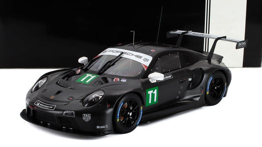 IXO MODELS Porsche 911 RSR #T1 Test Car 2023 | Black 1:18