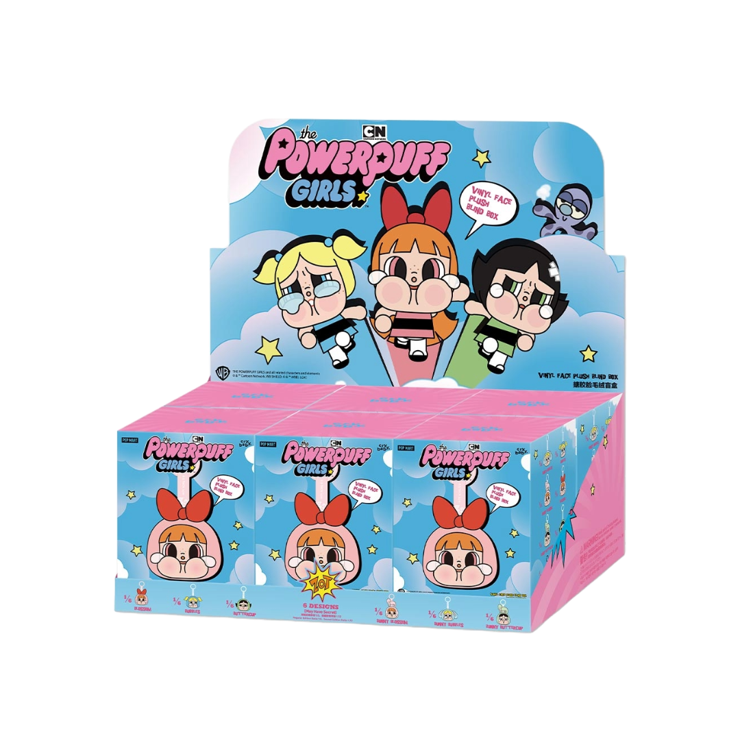 POP MART CryBaby POWERPUFF GIRL Vinyl Face Plush (Blind Box)