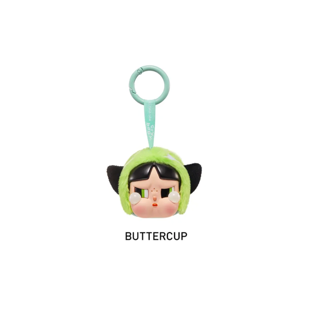 POP MART CryBaby POWERPUFF GIRL Vinyl Face Plush (Blind Box)
