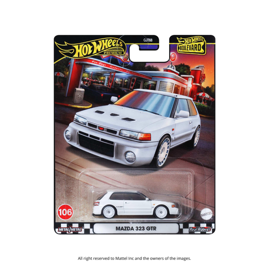 HOT WHEELS Mazda 323 GTR | Boulevard 1:64