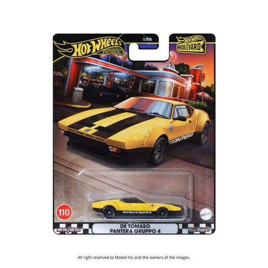 HOT WHEELS De Tomaso Pantera Gruppo 4 | Boulevard 1:64