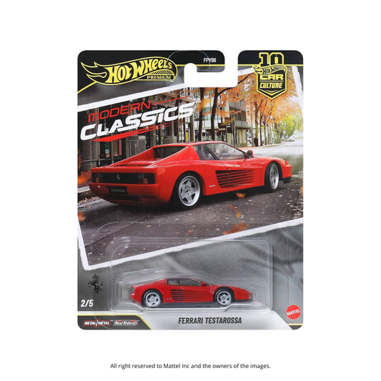 HOT WHEELS Ferrari Testarossa | Modern Classics 1:64