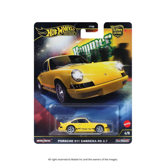 HOT WHEELS Porsche 911 Carrera RS 2.7 1973 | Hammer Drop 1:64