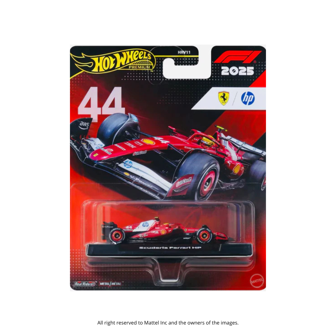 HOT WHEELS Ferrari SF-25 Lewis Hamilton | F1 2025 1:64