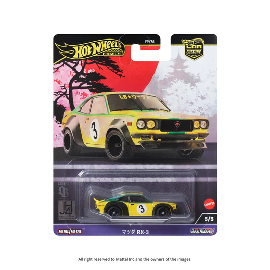 HOT WHEELS Mazda RX-3 | Japan Historics 4 1:64