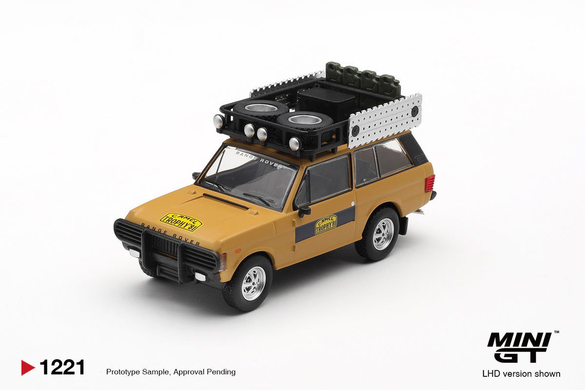 MINI GT Range Rover 1981 Camel Trophy Sumatra K.Stoppa & A.Valldorf  | 1221