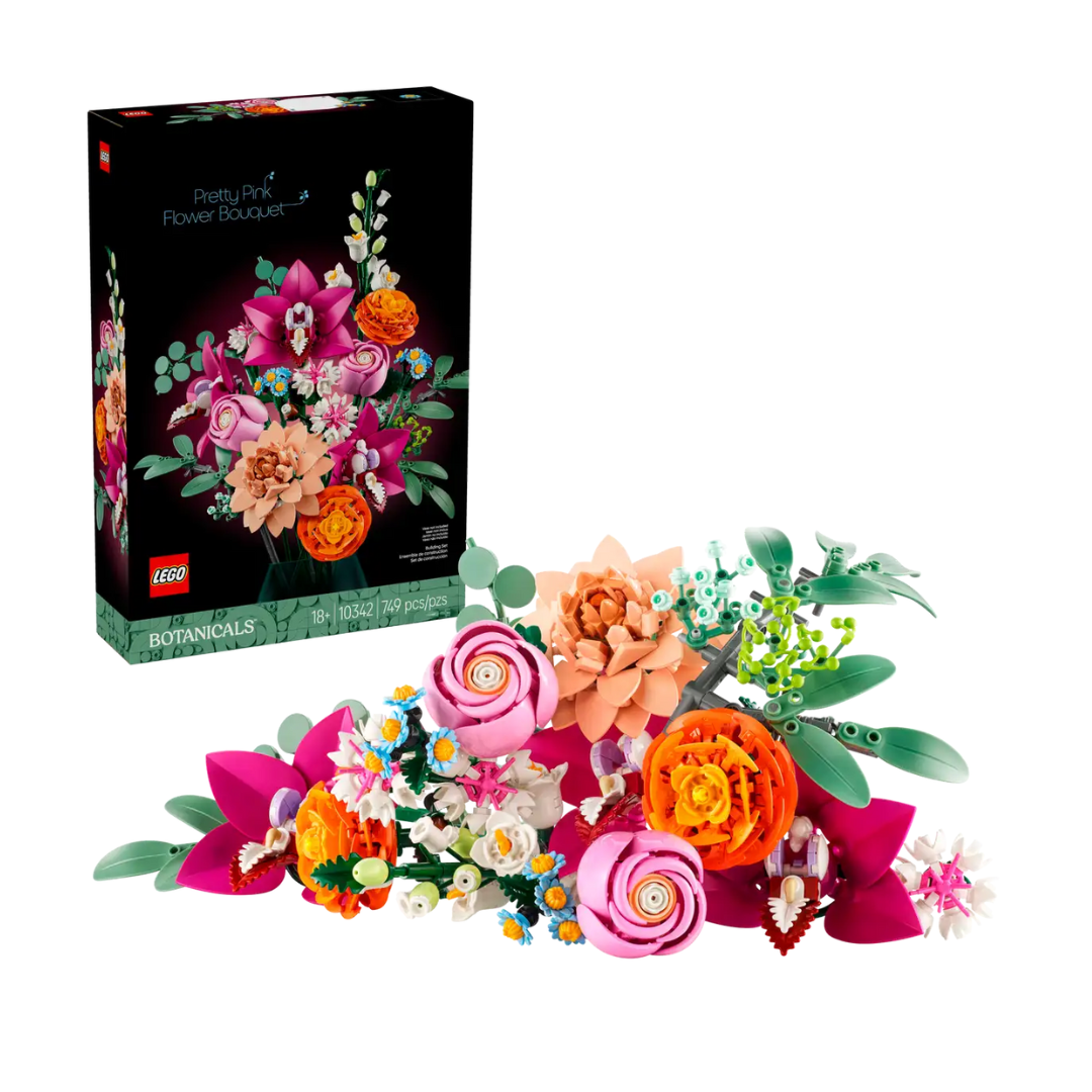 LEGO 10342 Pretty Pink Flower Bouquet | Botanicals