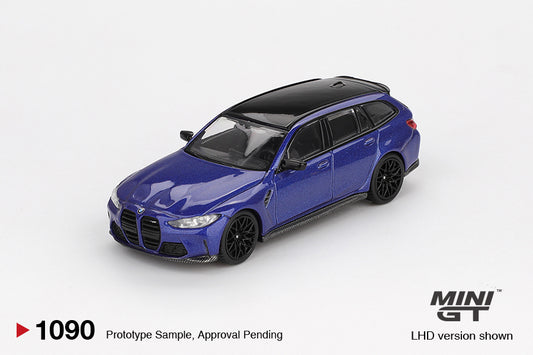 MINI GT BMW M3 Competition Touring Portimao Blue Metallic | 1090