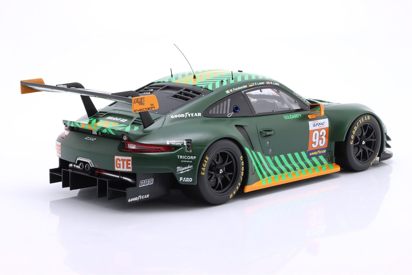 IXO MODELS Porsche 911 RSR #93 24h Le Mans 2021 | Fassbender/Lietz/Laser 1:12