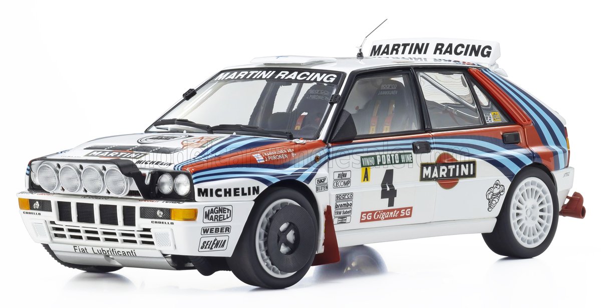 KYOSHO Lancia Delta HF Integrale Martini #4 Rally Portugal 1992 | 1:18 - PRE ORDER