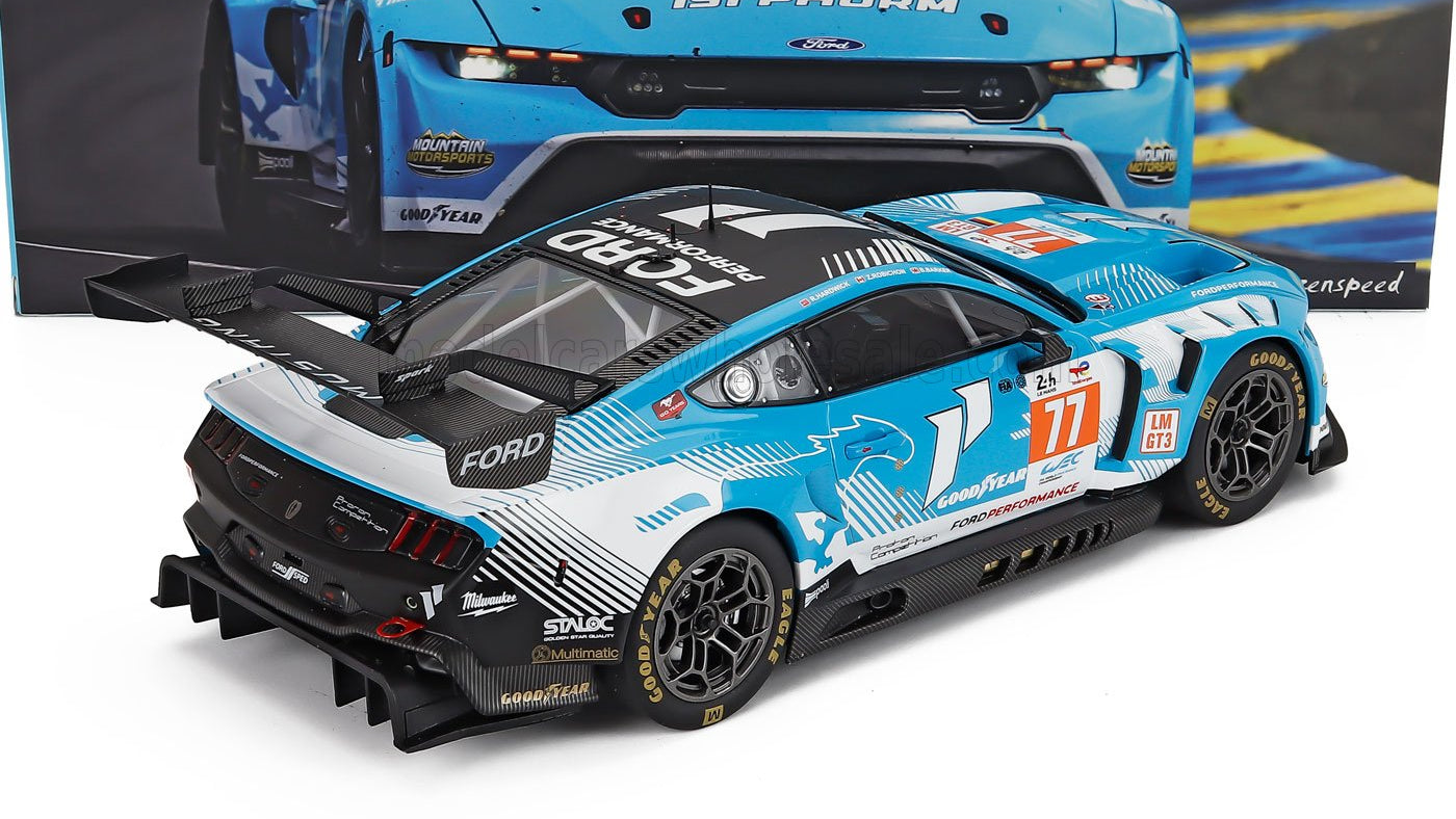 IXO MODELS Ford Mustang GT3 Coyote #77 24h Le Mans 2024 | Team Proton 1:18