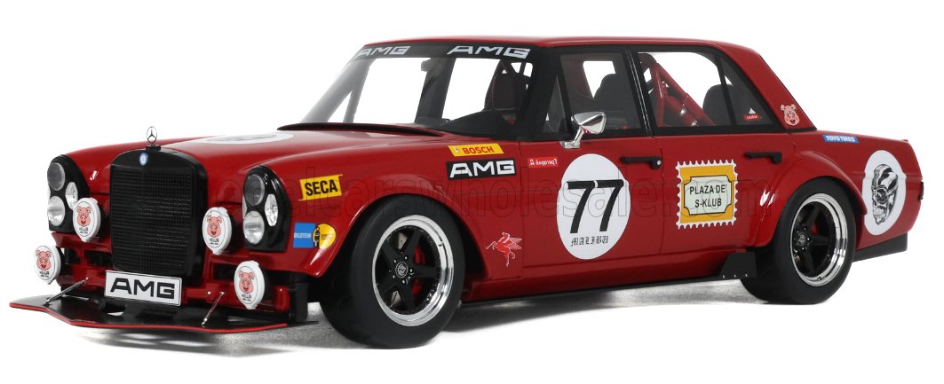 GT-SPIRIT Mercedes-Benz 300 SEL S-Klub #77 C63S AMG | 1:18 - PRE ORDER