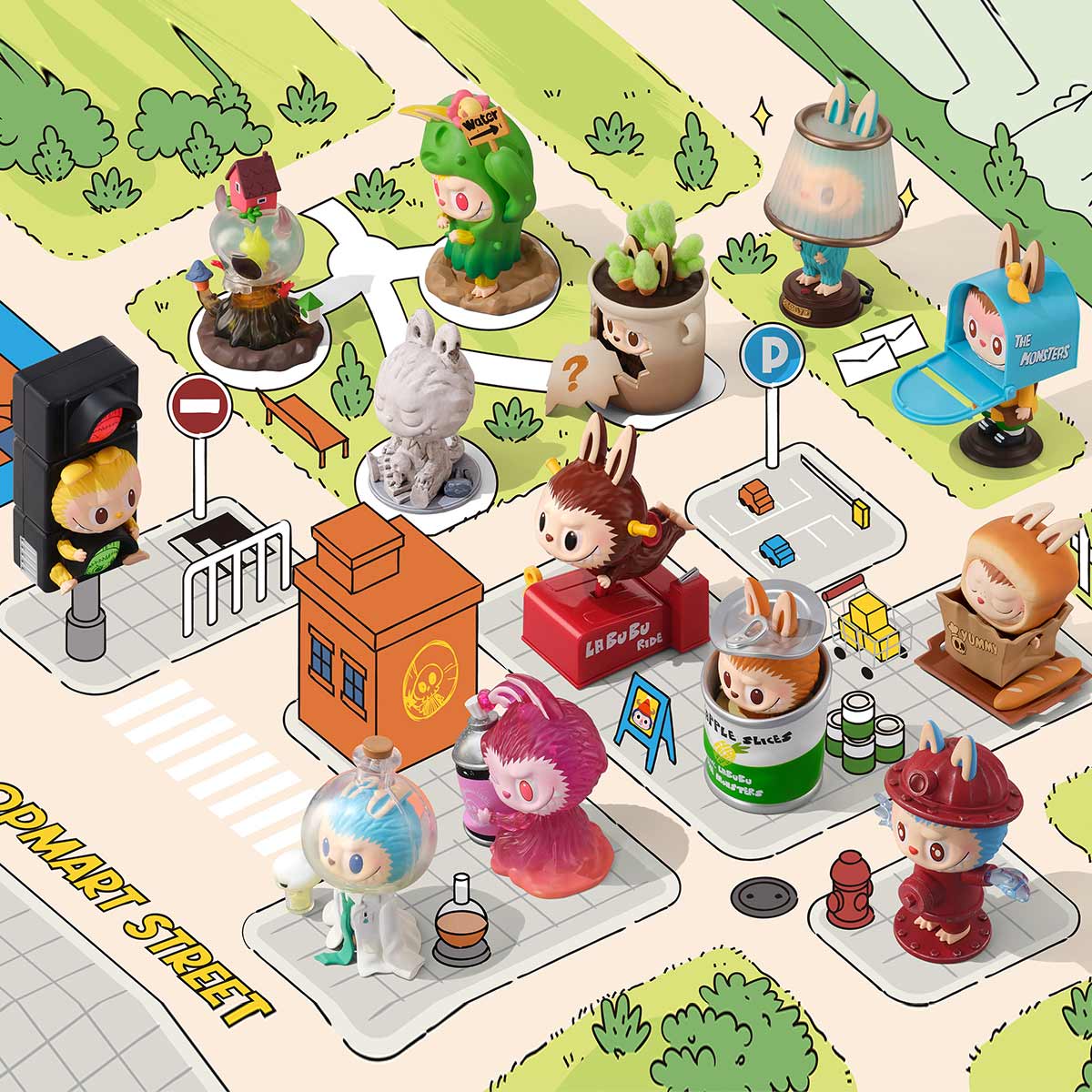 POP MART Labubu Almost Hidden (Blind Box)