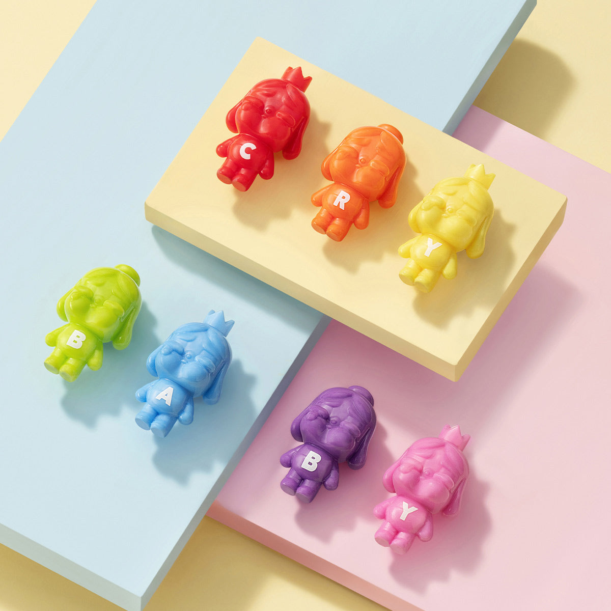 POP MART Crybaby Mini Rainbow Set