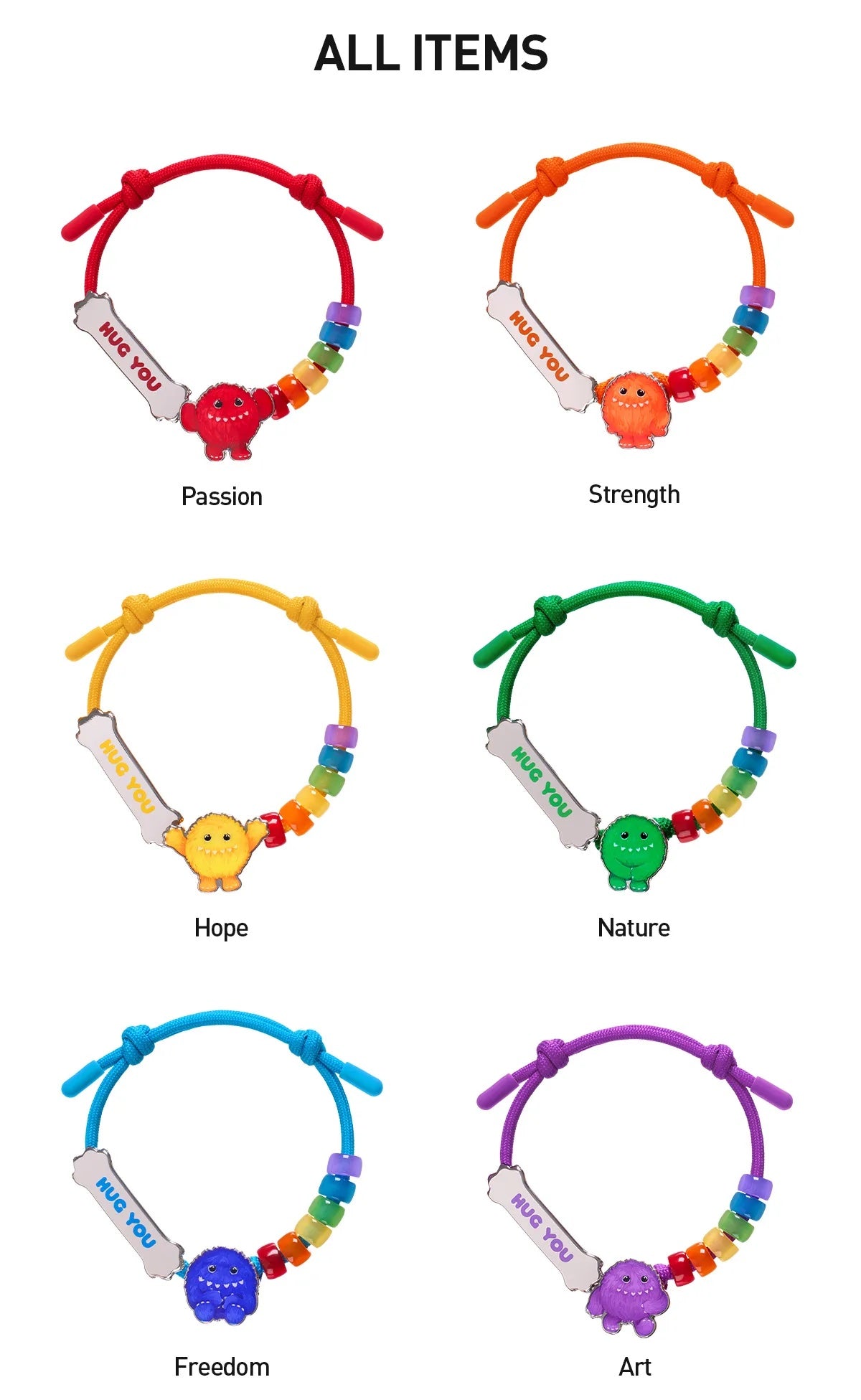 POP MART Instinctoy Hug You Bracelets (Blind Box)