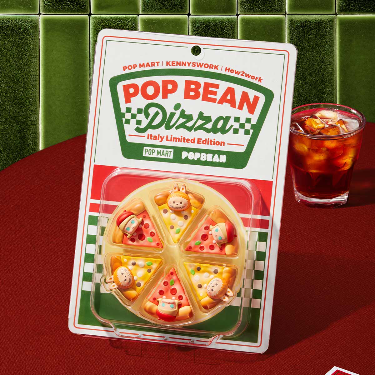 POP MART Pop Bean Pizza Set (ITALY EXCLUSIVE)