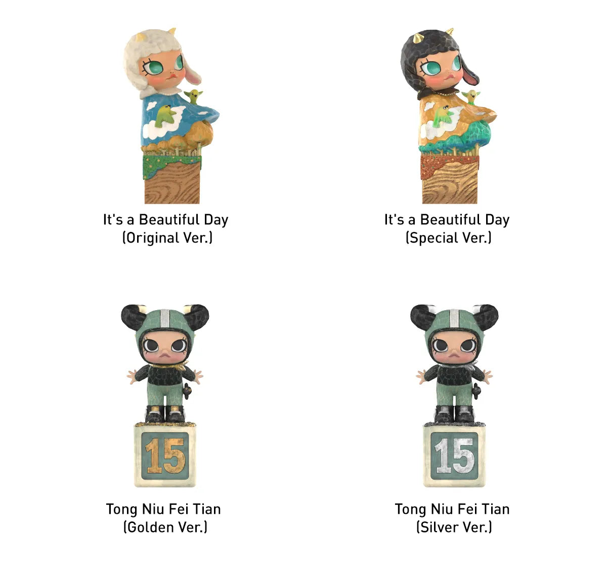 POP MART MOLLY Anniversary Statues Classical Retro (Blind Box)