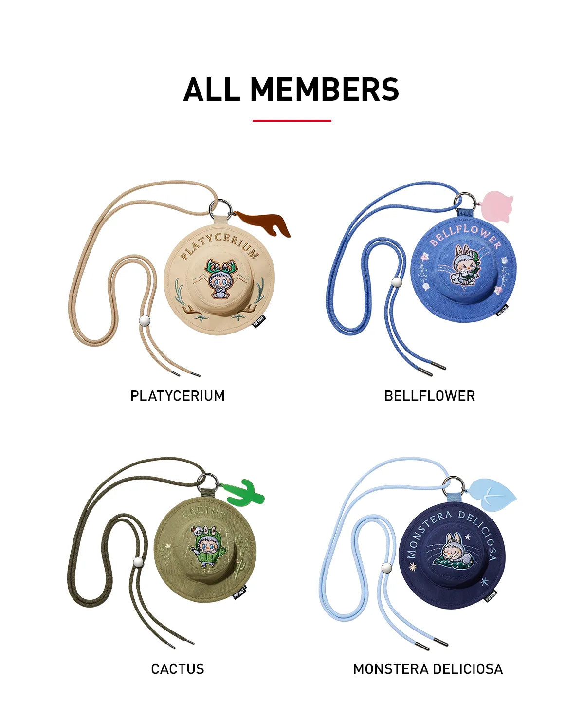 POP MART Labubu Fall in Wild | Bucket Hat Mini Bag (Exclusive)