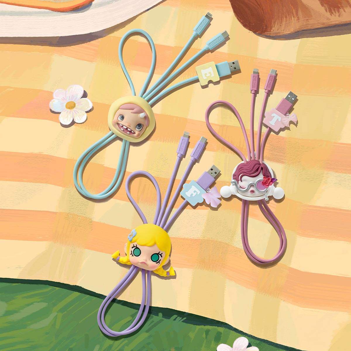 POP MART Hand in Hand | 2 in 1 Cable (Blind Box)