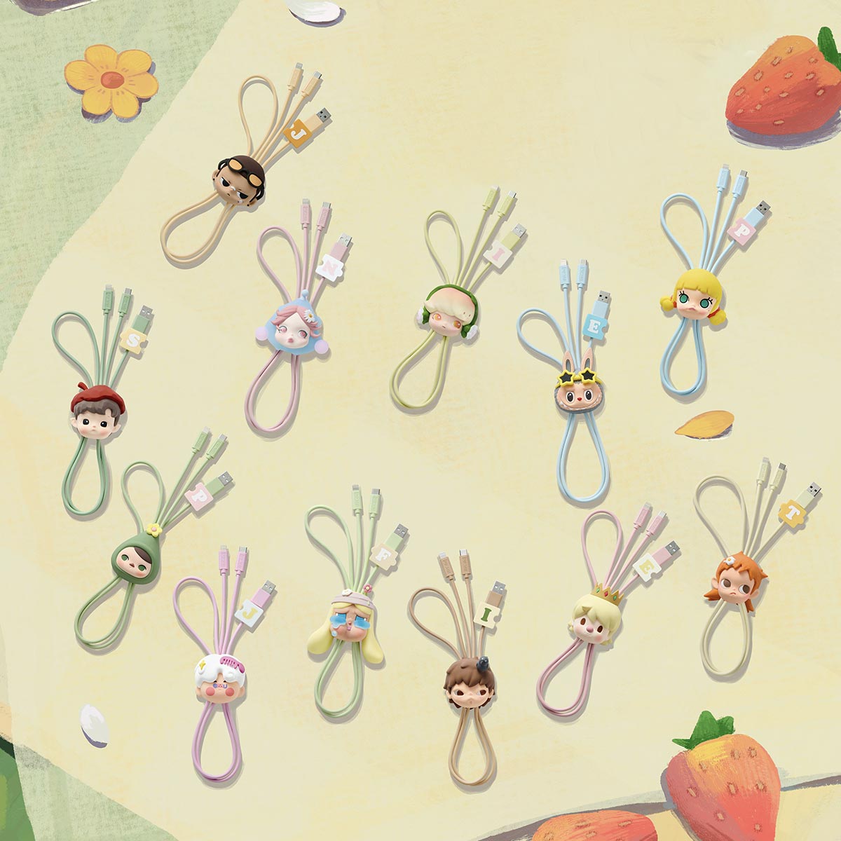 POP MART Hand in Hand | 2 in 1 Cable (Blind Box)