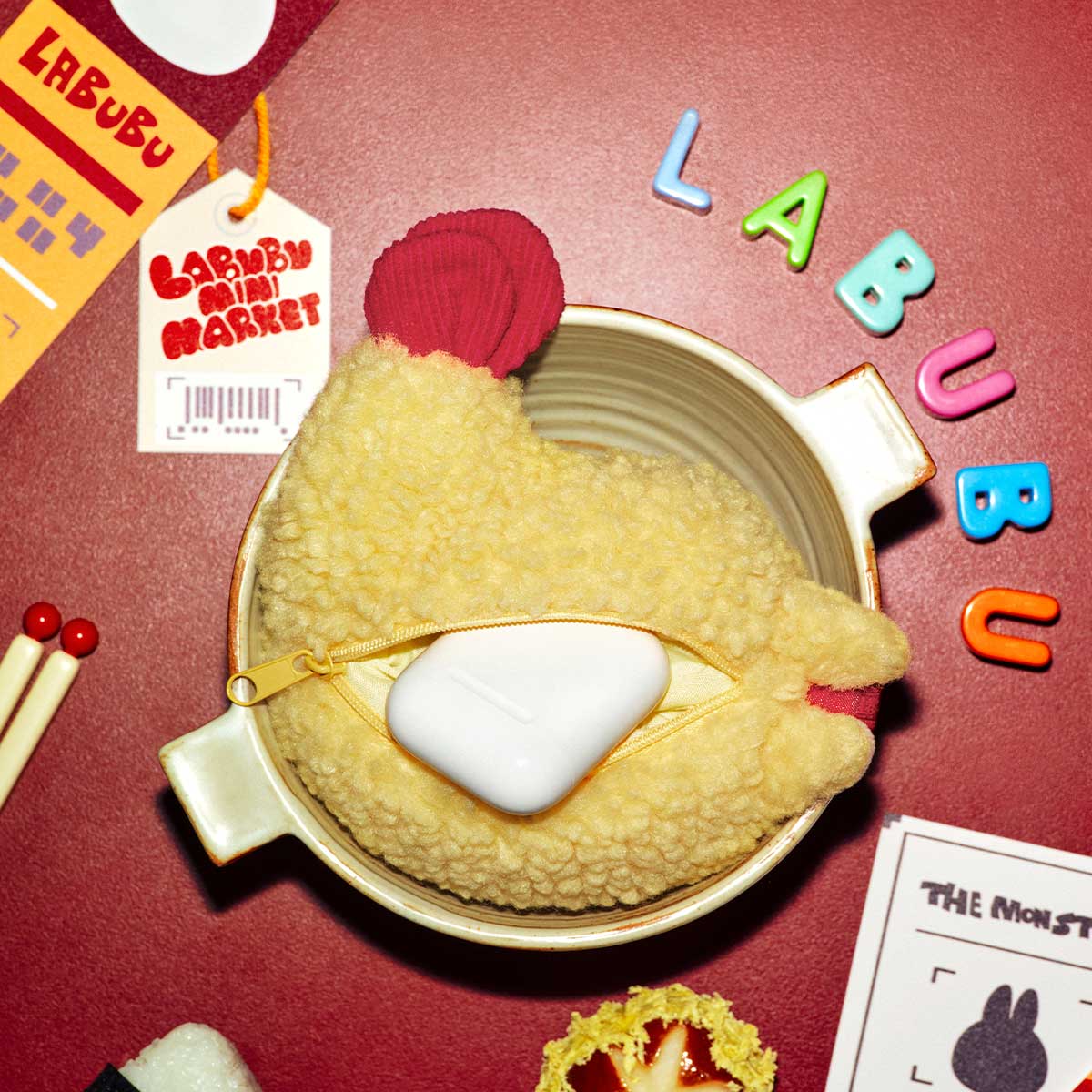 POP MART Labubu Wacky Mart | Earphone Holder (Limited Edition)