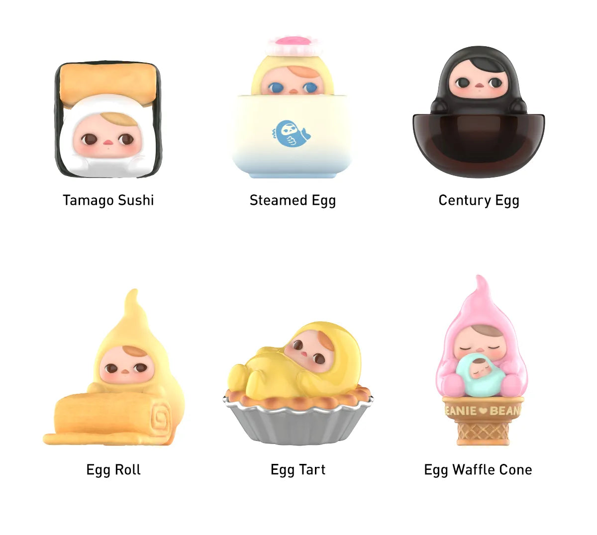 POP MART Pucky Egg Beanie (Blind Box)