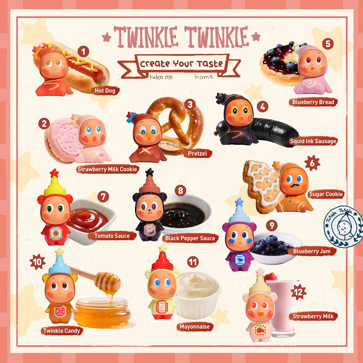 POP MART Twinkle Twinkle Create Your Taste (Blind Box)
