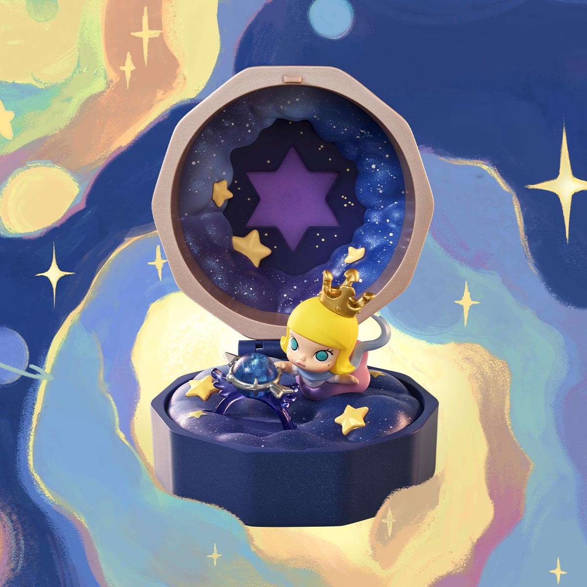 POP MART Romantic Ring Box Scene v. 4 (Blind Box)