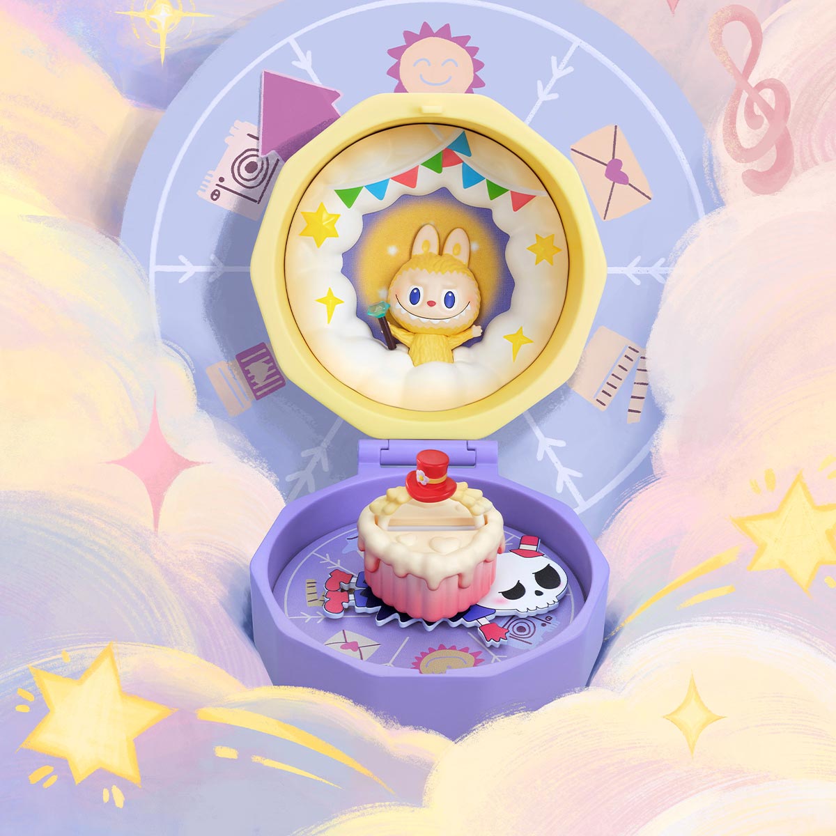 POP MART Romantic Ring Box Scene v. 4 (Blind Box)
