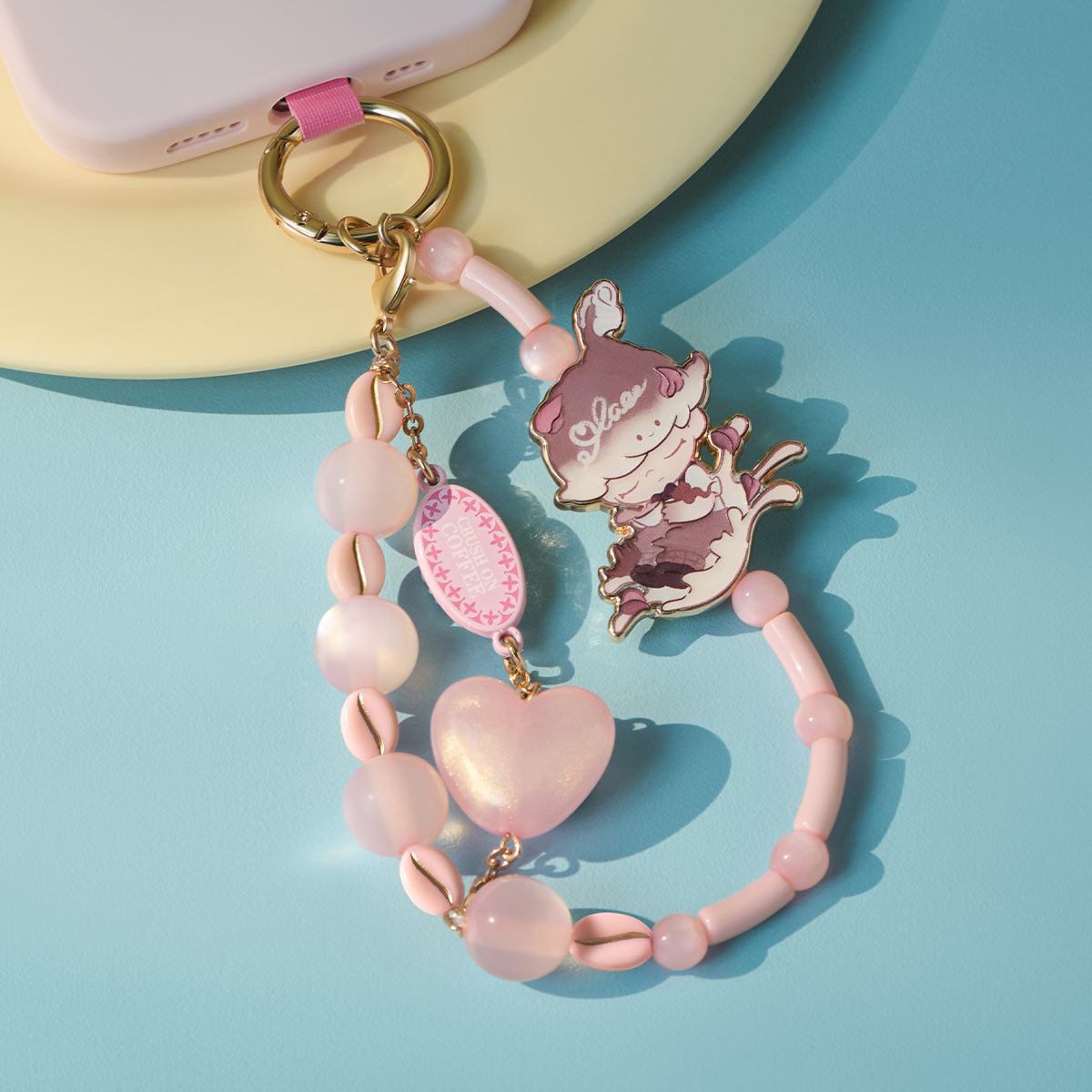 POP MART Dimoo Crush on Coffee | Phone Charm (Blind Box)