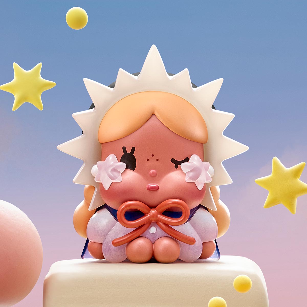 POP MART Crybaby Crying to the Moon | Sitting - Mini (Blind Box)