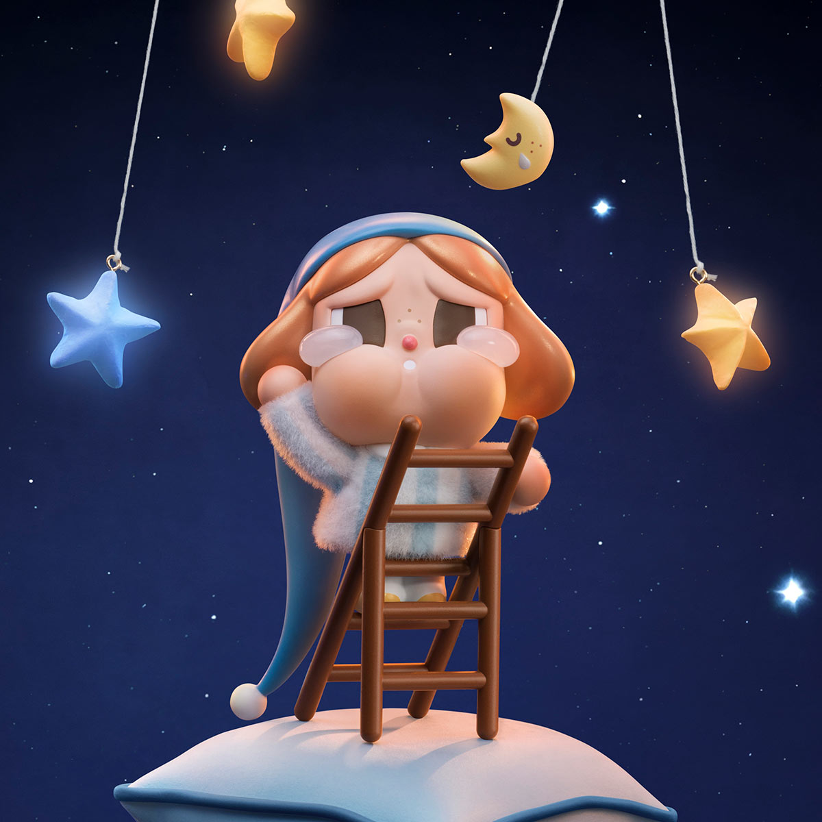 POP MART Crybaby Crying to the Moon (Blind Box)