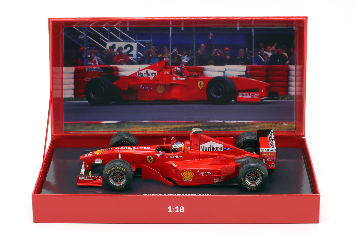 WERK83 Ferrari F1 F300 #3 Winner Canada GP 1998 | After Race Dirt 1:18 - PRE ORDER