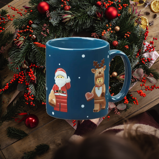 LEGO Christmas Mug | Blue