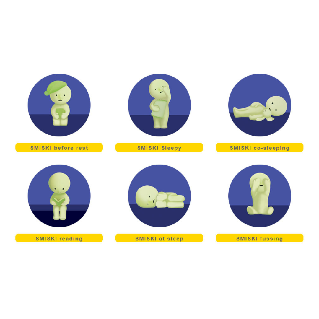 SMISKI Bed Series | Glow in the Dark (Blind Box)