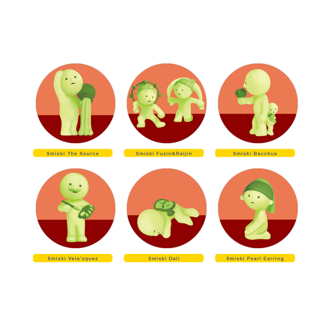 SMISKI Museum Series | Glow in the Dark (Blind Box)