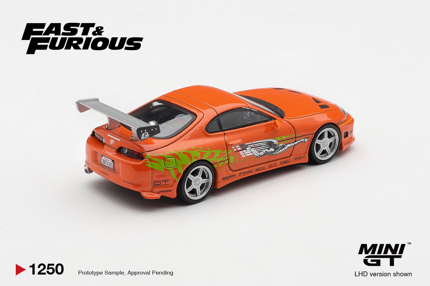 MINI GT Toyota Supra BOMEX Brian O'Conner | Fast & Furious 1250 - PRE ORDER