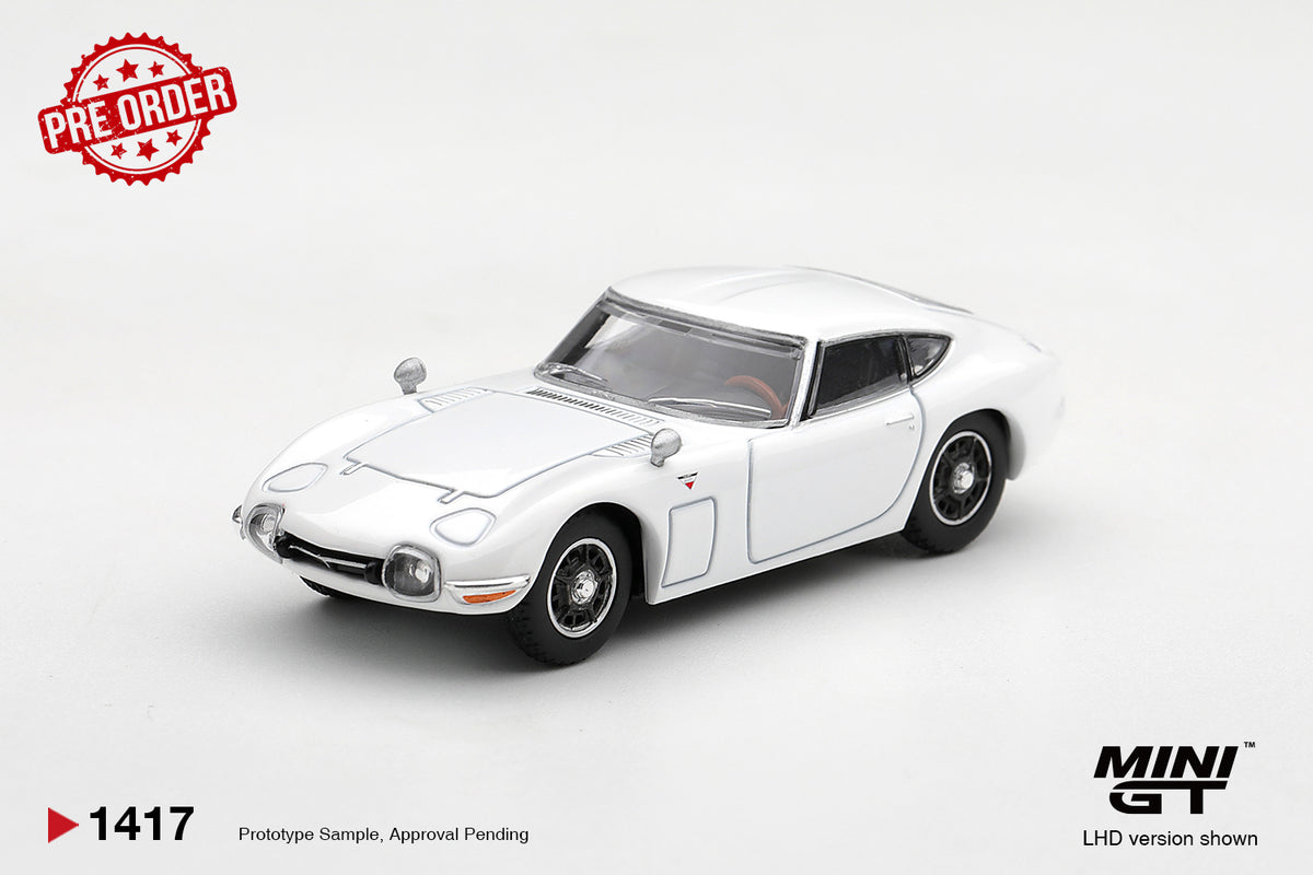 MINI GT Toyota 2000GT  Pegasus White | 1417 - PRE ORDER