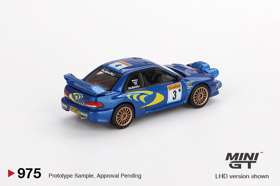 MINI GT Subaru Impreza WRC98 1998 Rally Monte Carlo #3 | 975
