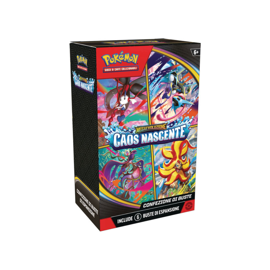 POKEMON Megaevoluzione Caos Nascente | Bundle 6 Buste (ITA) - IN ARRIVO