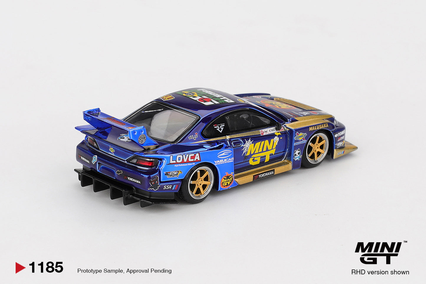 MINI GT Nissan LB-Super Silhouette S15 SILVIA #555 Formula Drift | 1185 - PRE ORDER